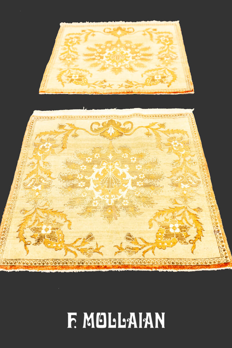 Tappeto Tehran Decorativo Misto Seta Coppia n°:400751-460584
